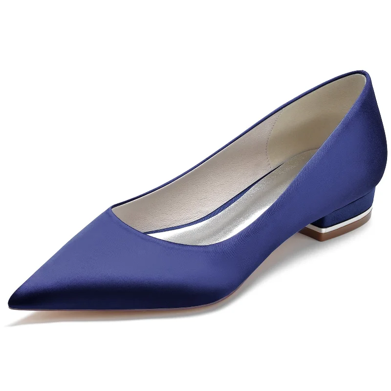 Deal Explosion Flat Heel 2.5cm Silk-Like Shoes CK0243