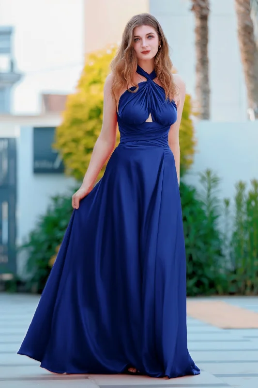 Weekend Deal Sheath-Column Sweep-Brush Train Forged Chiffon Prom Dress CS0492